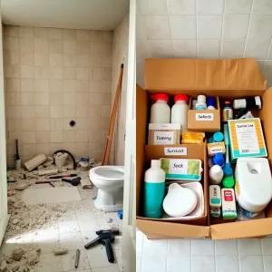 Jak przetrwać remont łazienki